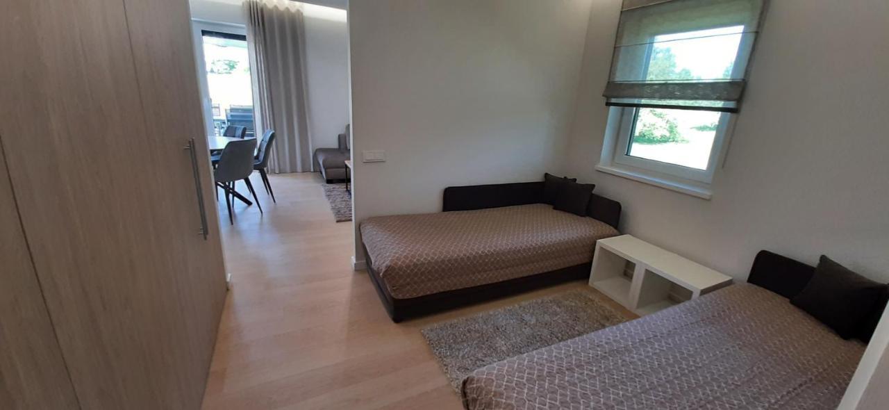 Vila Galadusis Prie Ezero Lazdijai Exterior foto